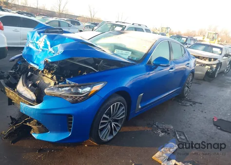 2018 Kia Stinger Premium from USA, damaged, VIN KNAE25LA8J6026455